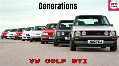 Vw Golf Gti Generations Volkswagen Youtube