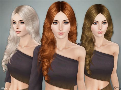 Sims 4 cc black hairstyles. Cazy's Lisa Hairstyle Set - Sims 3