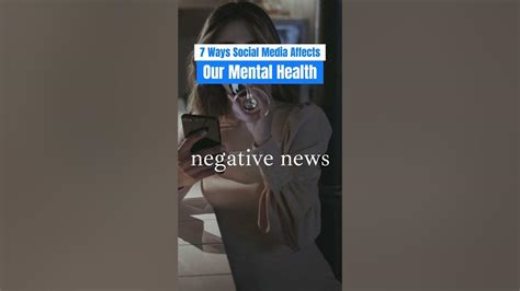 7 ways social media affects our mental health shorts socialmedia youtube