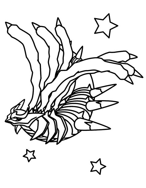 Palkia Coloring Pages At Getdrawings Free Download