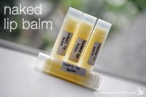 How To Make Naked Lip Balm HumblebeeandMe Com