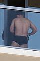 Mark Wahlberg Underwear Clad On Balcony Mark Wahlberg Shirtless Just Jared Celebrity