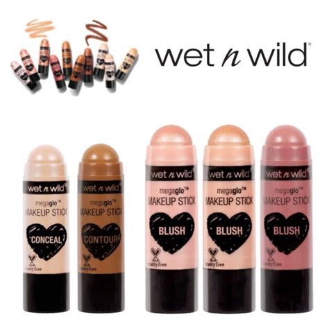 Wet N Wild MegaGlo Makeup Stick Strobe Contour Conceal And Blush EBay