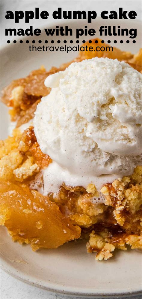 Irresistible Apple Dump Cake Recipe With Pie Filling