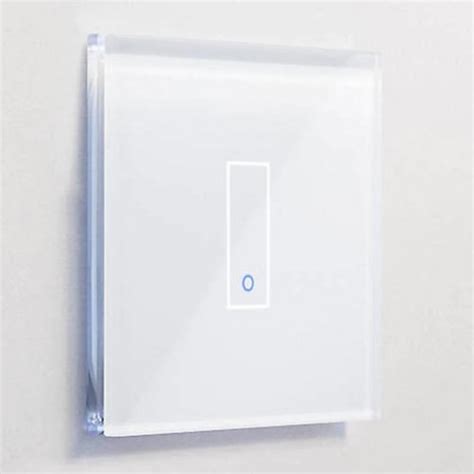 Iotty Smart Light Switch In White Single