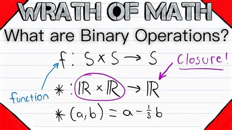 Binary Operations Part 3 Questions Youtube