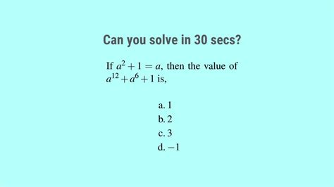 Algebra Problems