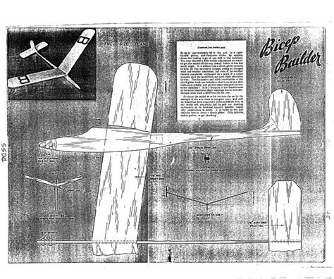 Aeromodeller Plan Jan 1952 Ama Academy Of Model Aeronautics