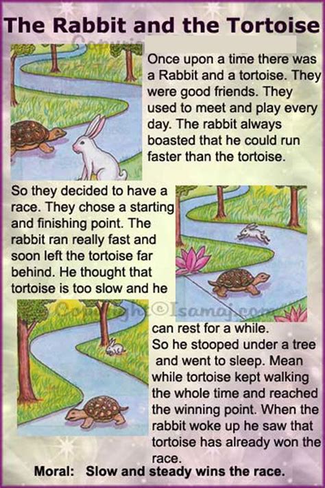 The Rabbit And The Tortoise English Stories For Kids English Short