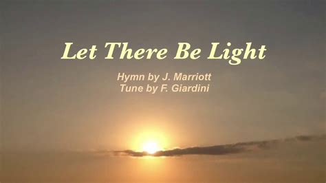Let There Be Light Sacred Songs And Solos 5 Youtube