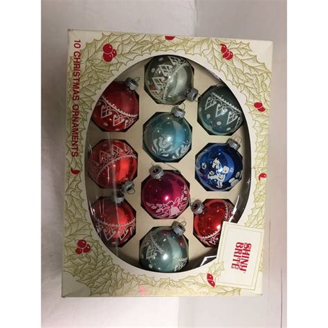 We did not find results for: Vintage Shiny Brite Glass Christmas Ornaments - Set of 10 ...