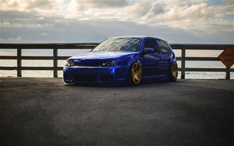 Download wallpapers Volkswagen Golf GTI, tuning, 4k ...