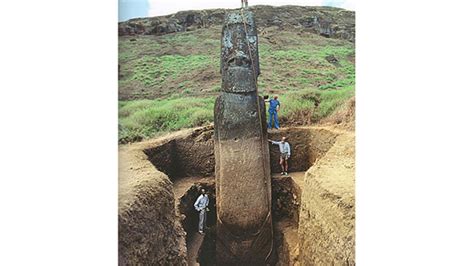The Easter Island Heads Have Bodies Mental Floss