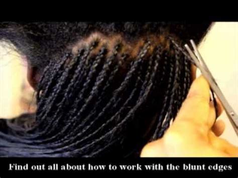 To an extent that you would not even be able to tell that the secret behind the success of invisible micro braids. 100% Human hair Micro Braids - A trailer (RE-Edit) - YouTube
