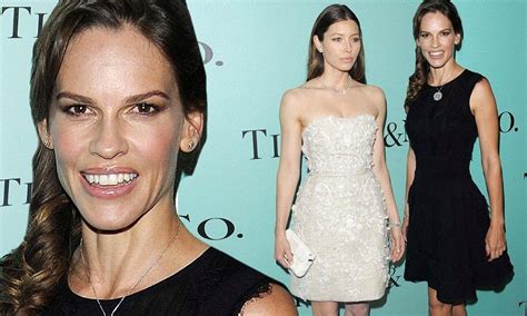 Jessica Biel And Hilary Swank Glam It Up At Tiffany Co Bash Jessica Biel Swank Jessica
