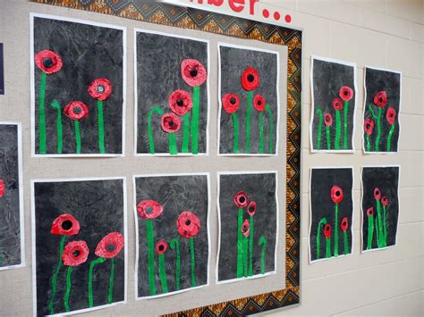 Well This Is The Remembrance Day Project I Have Come Up With For This Year Mixed Media Poppies