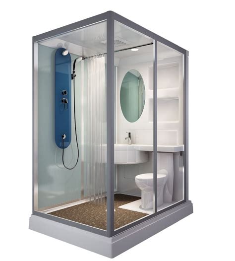 In Stock! Sunzoom One Piece Bathroom,Modular Shower Room,Portable