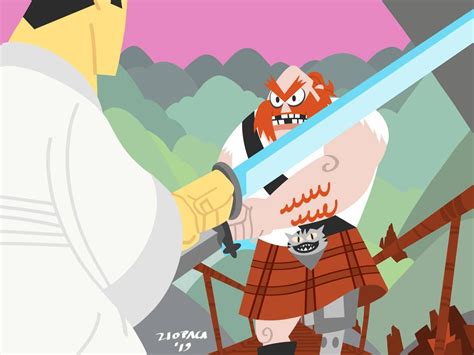 Samurai Jack And The Scotsman By Ziopaca On Deviantart Samurai Jack Samurai Jack