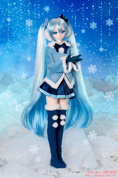 Dollfie Dream Hatsune Miku Snow Ver Vocaloid