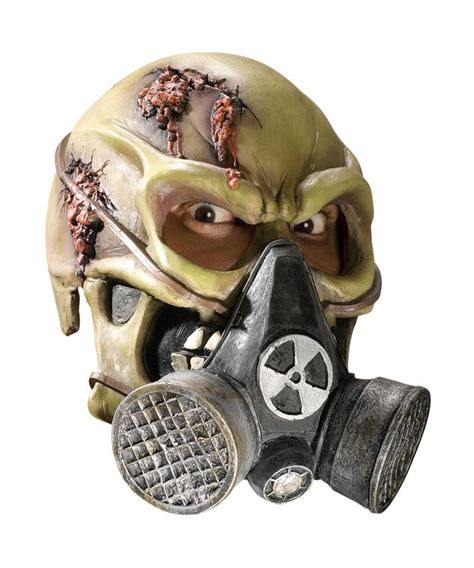 Adult Toxic Death Mask Halloween Costume Mask