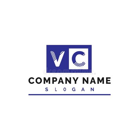 Vc Logo Design Vc Letter Logo Vector Illustration Vector Stock