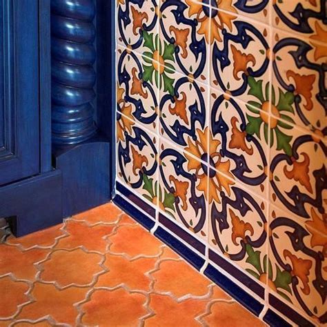 Spanish Tiles Create Vibrant Patterns For A Kitchen Backsplash Hand