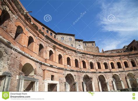 Ancient Rome Sculpture And Architecture Stock Photo