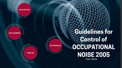 Guidelines For Control Of Occupational Noise 2005 By Aimi Zul On Prezi