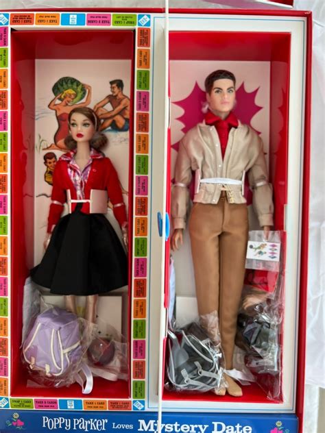 Poppy Parker Loves Mystery Date Bowling Date Doll Gift Set Dollfan Club