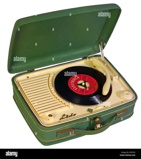 Technics Record Player Portable Record Player Telefunken Phono Stock