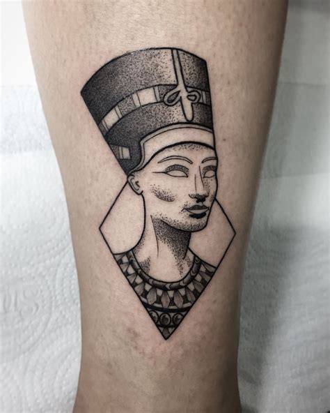 Nefertiti Tattoo By Brubiancullitattoo Ink Nefertiti Design Nefertiti Tattoo Tattoos