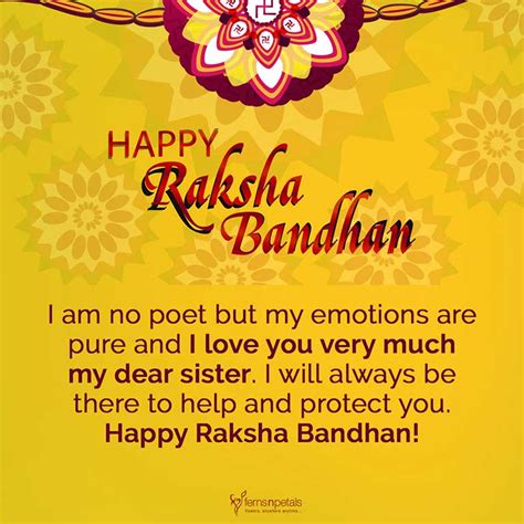 You are the best brother in this world. 30+ Unique Quotes and Messages to wish Happy Rakhi