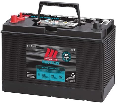 Motomaster Nautilus Group Size Deep Cycle Battery Canadian Tire