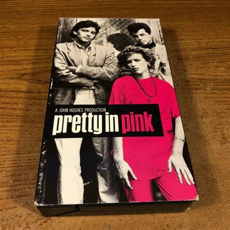 Pretty In Pink Vhs Vcr Video Tape Used Andrew Mccarthy Molly Ringwald