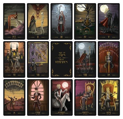 Gothic Horror Tarot Deck Etsy Canada Tarot Card Decks Free Tarot