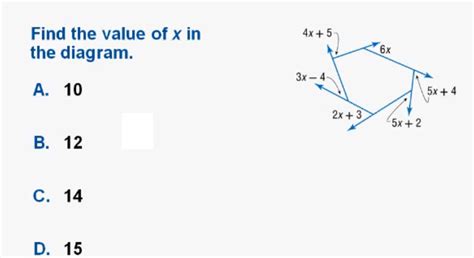 Therefore the number of sides of the regular polygon is 8. Amy Bunnell's Math Portfolio: 6.1- Angle Measures in Polygons
