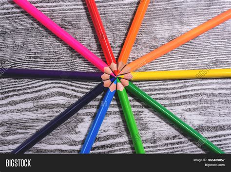 Color Pencils Arrange Image And Photo Free Trial Bigstock