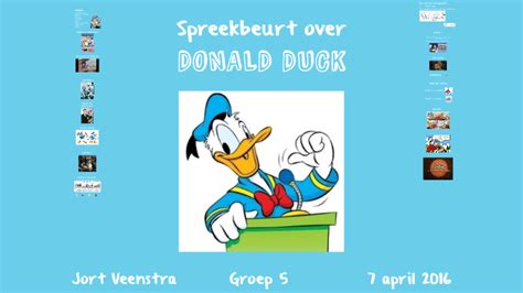 Spreekbeurt Over Donald Duck By Jort Veenstra