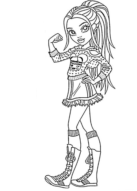 All you need to do is pick up a pencil. Moxie coloring pages for girls to print for free