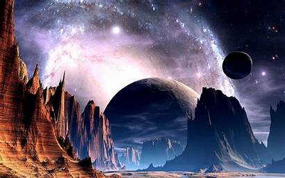 Alien Landscapes Sci Fi Planets Space Fiction