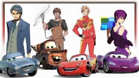 Cars Movie Characters As Humans Carsjulll