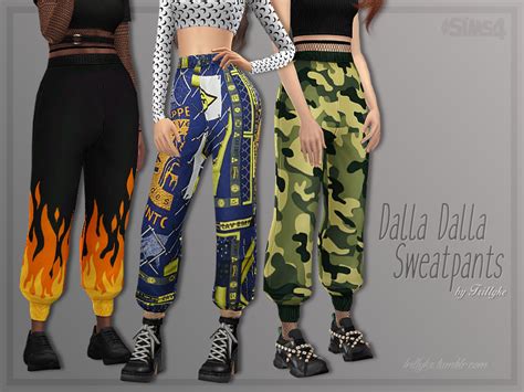 The Sims Resource Trillyke Dalla Dalla Sweatpants