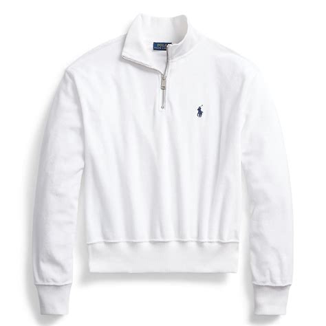 Polo Ralph Lauren Polo Ralph Lauren Terry Quarter Zip Top Fleece