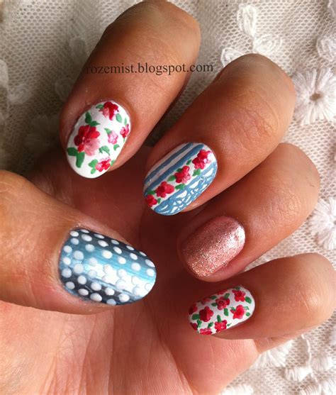 Marta nagorska is a nail technician and nail art blogger based in london, uk. Nail arts by Rozemist: Cath Kidston/Vintage Inspired ...