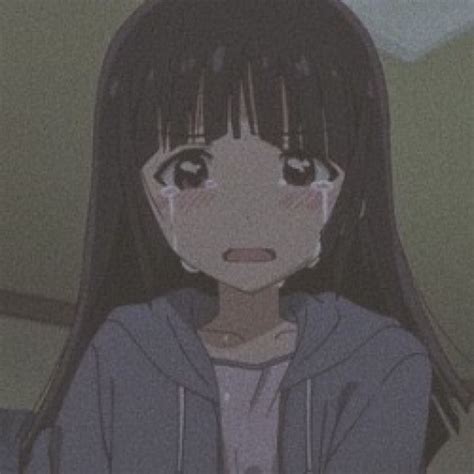 𝓹𝓲𝓷𝓽𝓮𝓻𝓮𝓼𝓽 Jeontaesthetic Anime Girl Crying Sad Anime Girl Kawaii