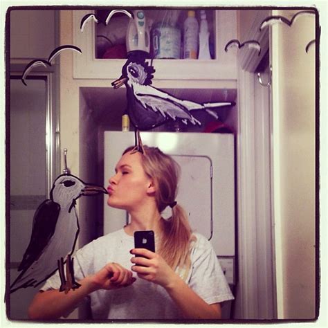 most artistic selfies on mirror by helene meldahl