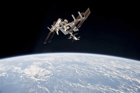 May 23 2011 The International Space Station And Docked Space Shuttle