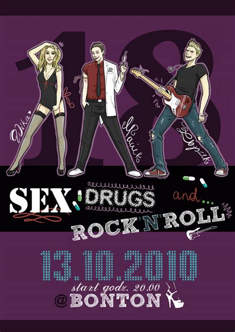 Sex Drugs And Rocknroll Poster By Lolkloop On Deviantart