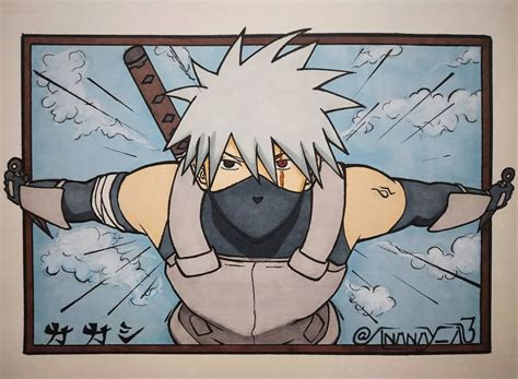 Kakashi Hatake Is Ambu Arte De Naruto Arte Naruto