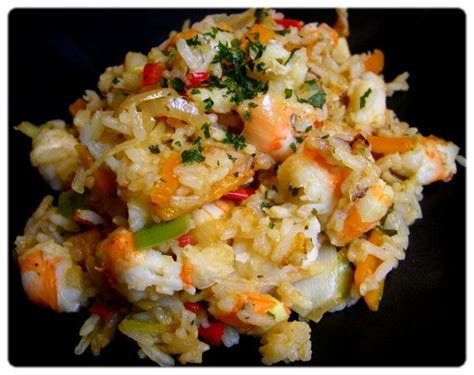 Riz Thaï sauté aux crevettes et aux épices